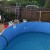 Каркасный бассейн 350х125см Лагуна морозоустойчивый круглый, цвет шоколад, скиммер + форсунка