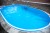 Каркасный бассейн 490х274х125см Larimar морозоустойчивый овальный (вкапываемый), скиммер + форсунка