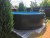 Каркасный бассейн 300х150см Лагуна морозоустойчивый круглый, цвет платина, скиммер + форсунка
