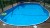 Каркасный бассейн 1000х500х150см Лагуна морозоустойчивый овальный (вкапываемый), скиммер + форсунка