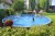 Морозоустойчивый бассейн Azuro 640x120см круглый 406DL скиммер + форсунка