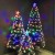 Искусственная елка заснеженная оптоволоконная 120 см со светодиодами
