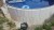 Морозоустойчивый бассейн 300х125см Лагуна круглый цвет камень, лестница, фильтр насос, скиммер, песок