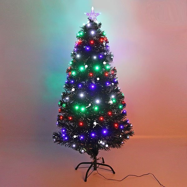 Искусственная елка оптоволоконная 180 см со светодиодами