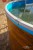 Морозоустойчивый бассейн 244х125см Larimar круглый цвет Дерево, лестница, фильтр насос, скиммер, песок