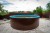 Морозоустойчивый бассейн 366х125см Larimar круглый цвет шоколад, лестница, фильтр насос, скиммер, песок